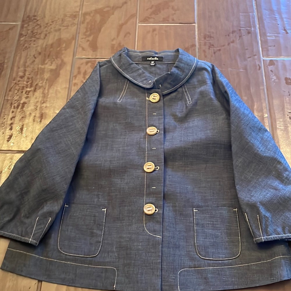 Denim blazer like